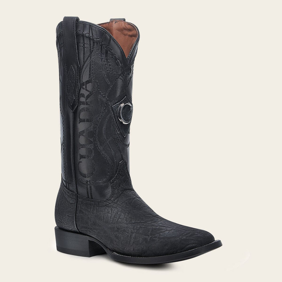 Bota tradicional Orígenes en piel genuina de elefante para caballero Botas y Botines 