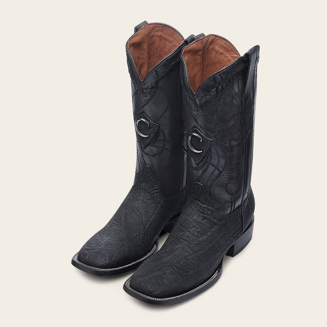 Bota tradicional Orígenes en piel genuina de elefante para caballero Botas y Botines 