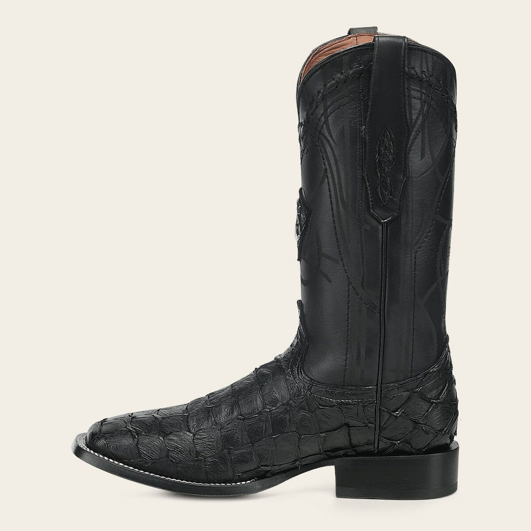 Bota tradicional Orígenes en piel genuina de pirarucu para caballero Botas y Botines 