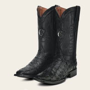 Bota tradicional Orígenes en piel genuina de pirarucu para caballero Botas y Botines 