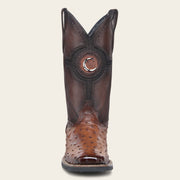 Bota rodeo Orígenes en piel genuina de avestruz para caballero Botas y Botines 