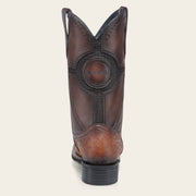 Bota rodeo Orígenes en piel genuina de avestruz para caballero Botas y Botines 