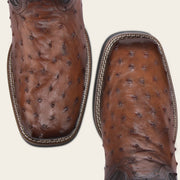 Bota rodeo Orígenes en piel genuina de avestruz para caballero Botas y Botines 