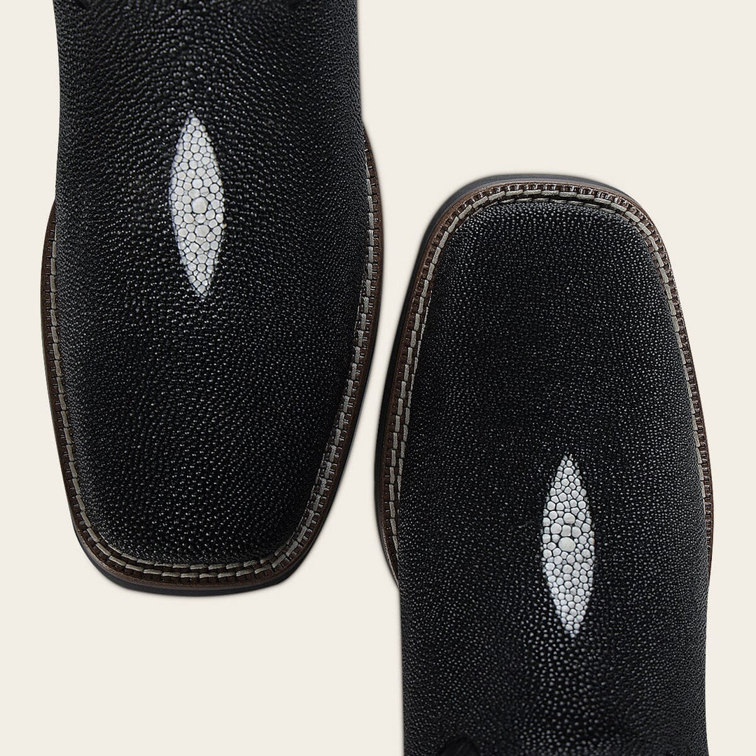 Botas De Raya Bota de rodeo en piel genuina de mantarraya para caballero – Cuadra México