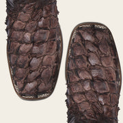 Bota rodeo Orígenes en piel genuina de pirarucú para caballero Botas y Botines 