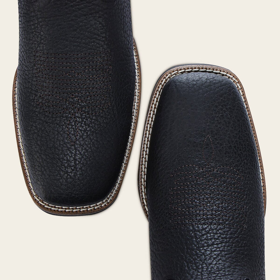 Bota rodeo en piel genuina de bisonte para caballero Botas y Botines 