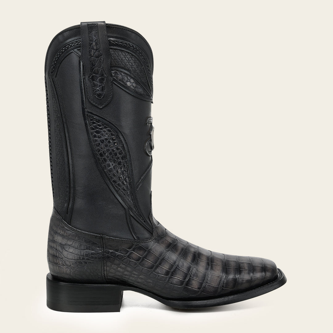 "Edición limitada 35 aniversario" en piel genuina de alligator para caballero