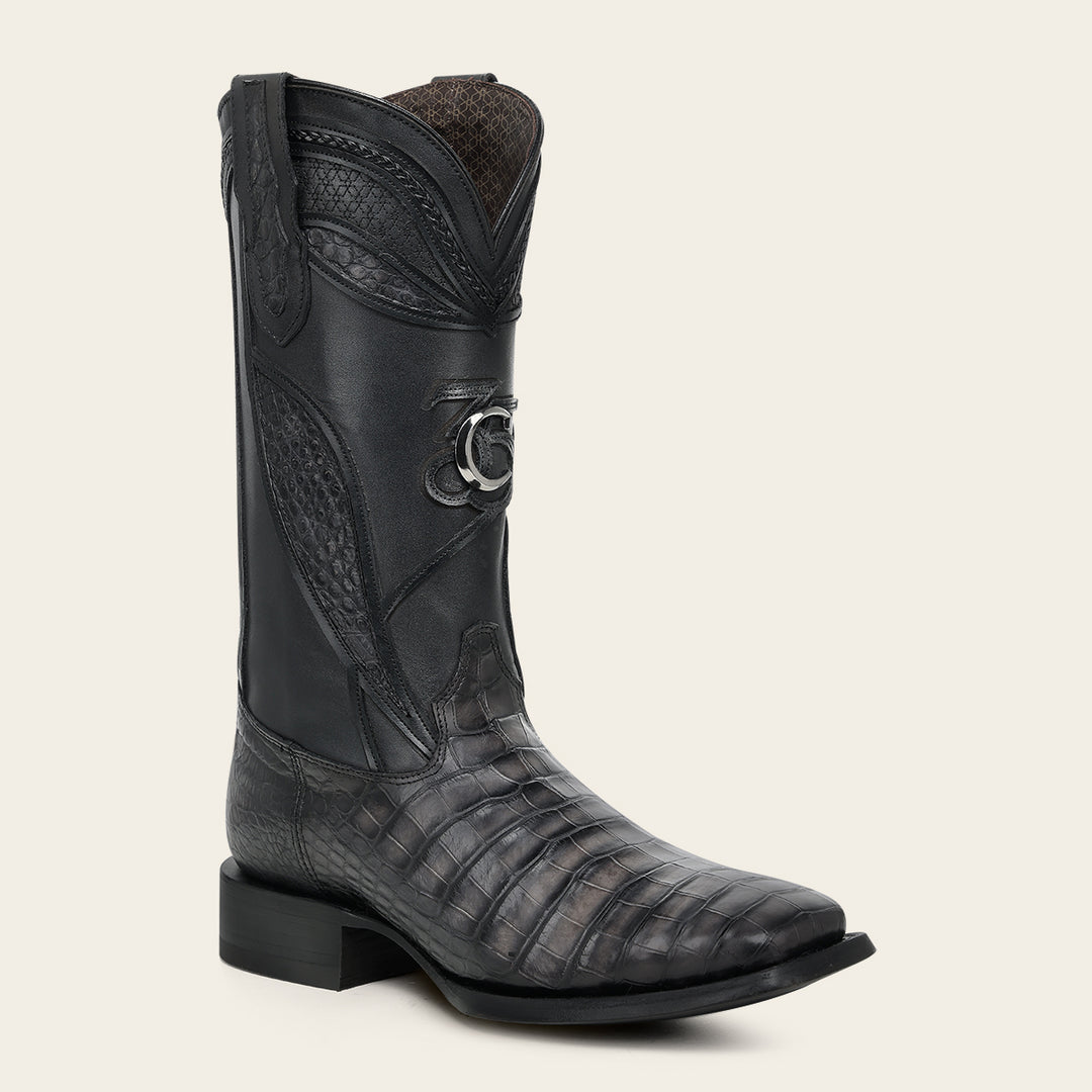 "Edición limitada 35 aniversario" en piel genuina de alligator para caballero