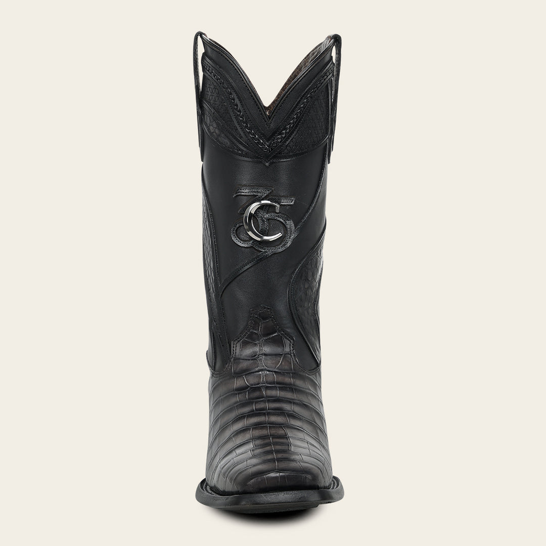 "Edición limitada 35 aniversario" en piel genuina de alligator para caballero