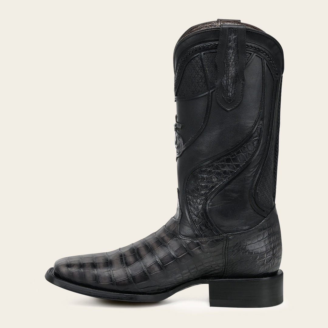 "Edición limitada 35 aniversario" en piel genuina de alligator para caballero