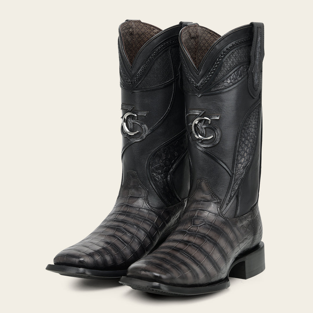 "Edición limitada 35 aniversario" en piel genuina de alligator para caballero