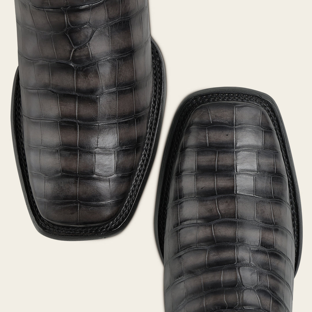 "Edición limitada 35 aniversario" en piel genuina de alligator para caballero