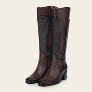 Bota de vestir en piel genuina para dama Botas y Botines 