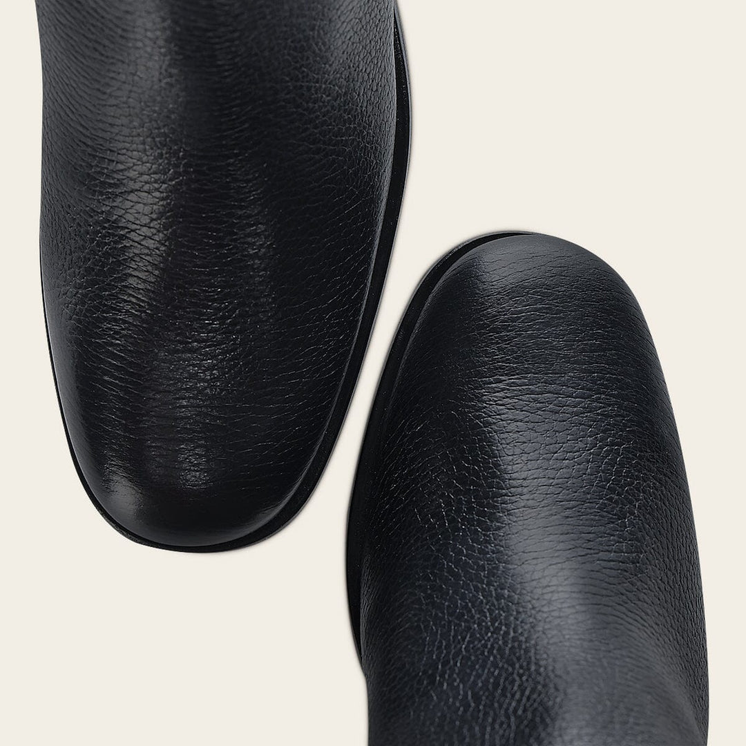 Botín de vestir en piel genuina de venado para dama Botas y Botines 