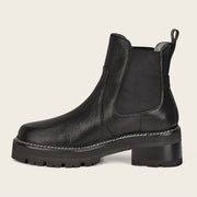 Botín casual en piel genuina de venado para dama Botas y Botines 