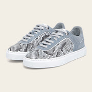 Tenis en piel genuina de pitón para dama Tenis 