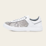 Tenis en piel genuina de pitón para dama Tenis 