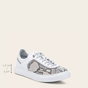 Tenis en piel genuina de pitón para dama Tenis 