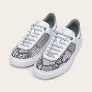 Tenis en piel genuina de pitón para dama Tenis 