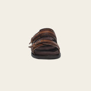 Sandalia en piel genuina para dama Sandalia 