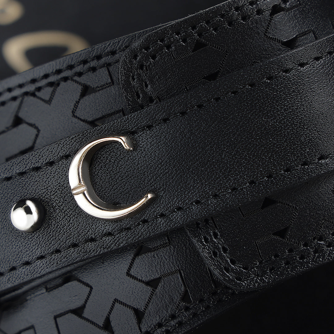 Sandalia en piel genuina de ternera para dama