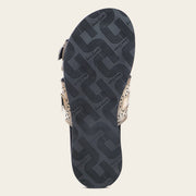 Sandalia en piel genuina para dama Sandalia 