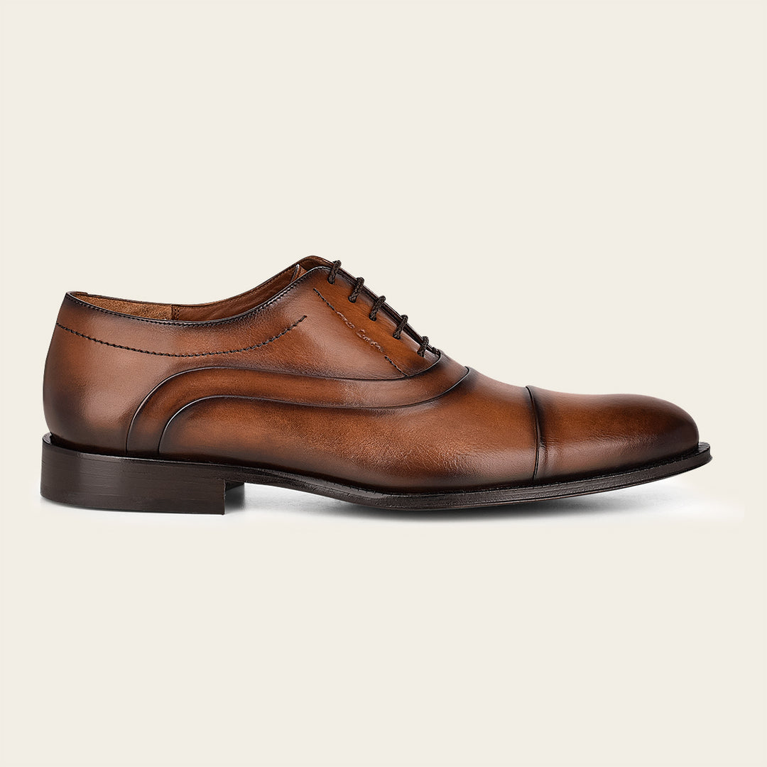 Calzado oxford en piel genuina