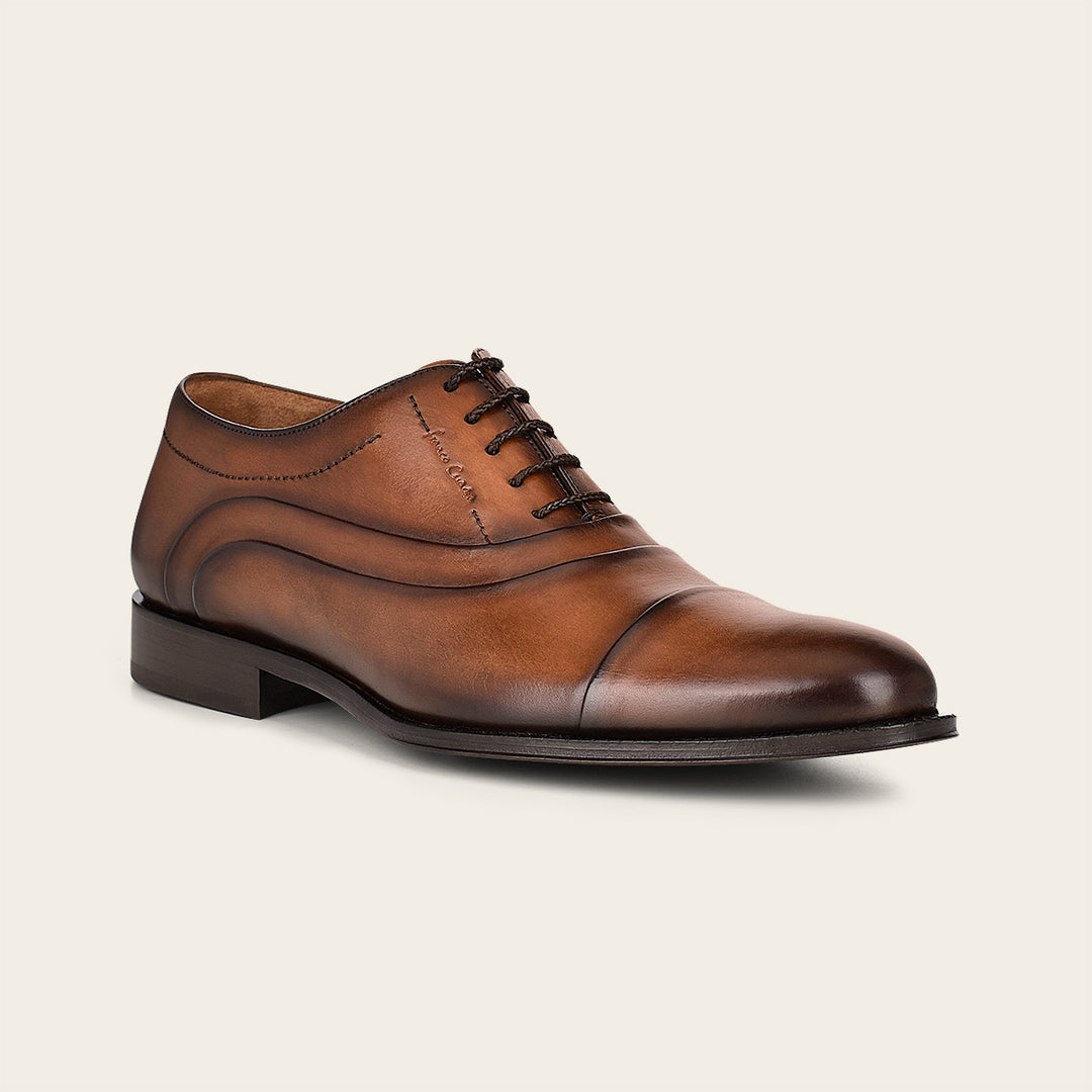 Calzado oxford en piel genuina