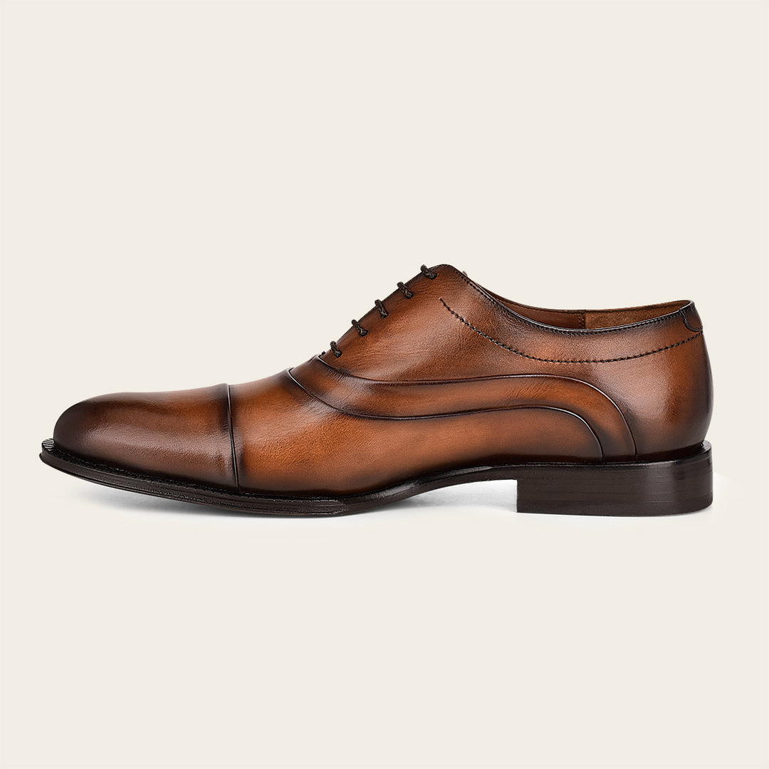 Calzado oxford en piel genuina