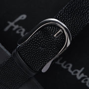 Sandalia en piel genuina de mantarraya para dama Sandalia 