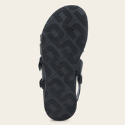 Sandalia en piel genuina de mantarraya para dama Sandalia 