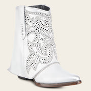 Botín casual en piel genuina para dama Botas y Botines 