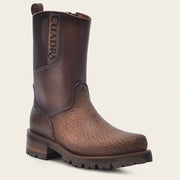 Bota urbana en piel genuina de tiburón para caballero Botas y Botines 