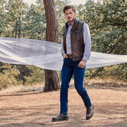 Bota urbana en piel genuina de tiburón para caballero Botas y Botines 