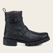 Botín urbano en piel genuina de avestruz para caballero Botas y Botines 