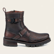 Botín urbano en piel genuina de toro para caballero Botas y Botines 