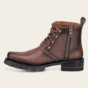 Botín urbano en piel genuina de venado para caballero Botas y Botines 