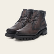 Botín urbano en piel genuina de venado italiano para Caballero Botas y Botines 