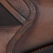 Botín urbano en piel genuina de venado italiano para Caballero Botas y Botines 