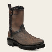Bota urbana en piel genuina para caballero