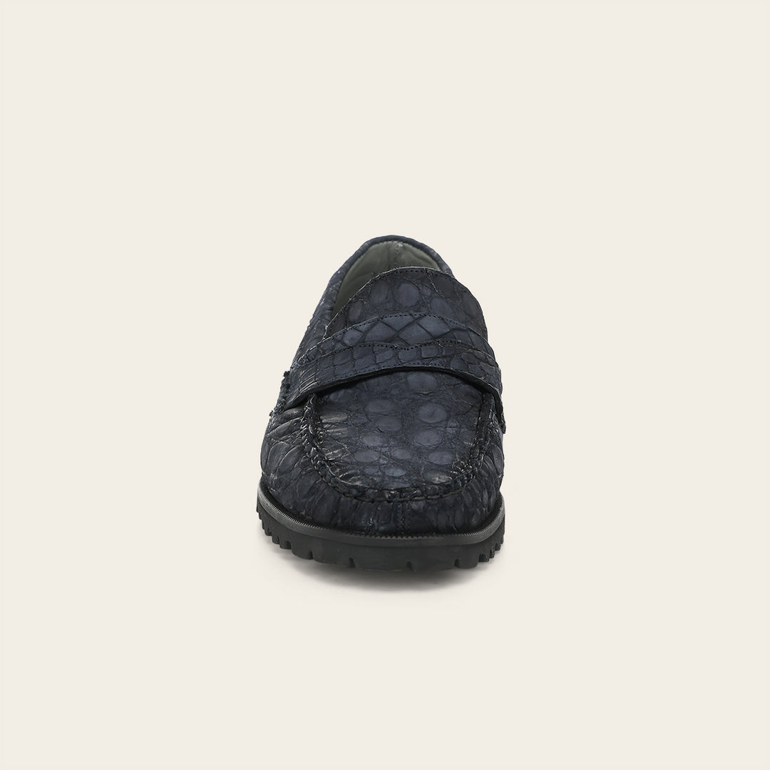 Loafer en piel de caimán para caballero