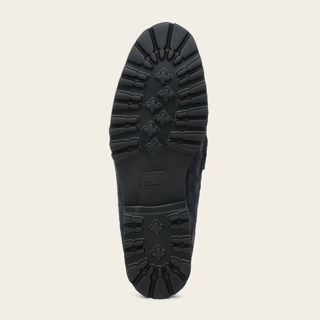 Loafer en piel de caimán para caballero