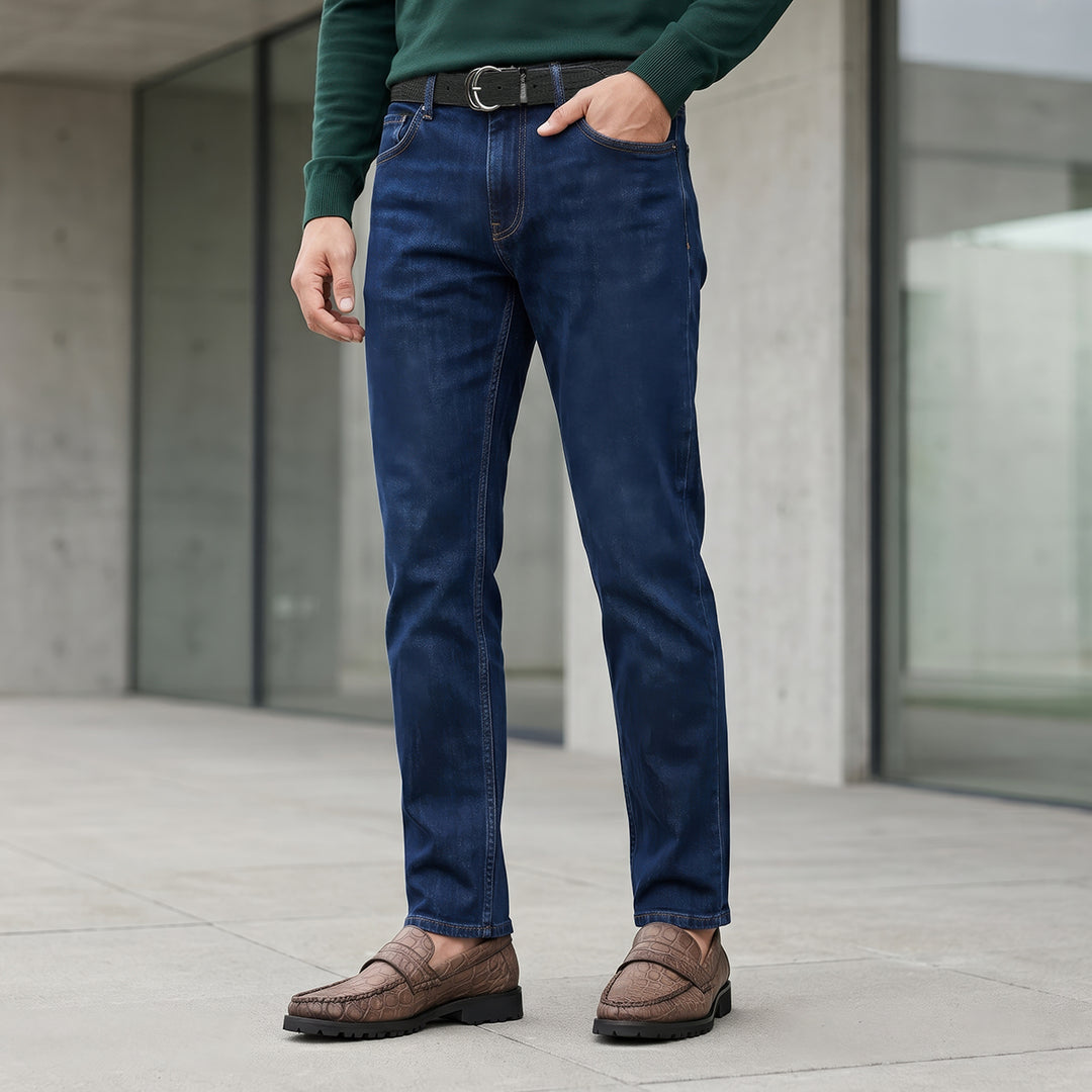 Loafer en piel de caimán para caballero