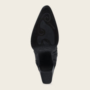 Bota tradicional en piel genuina de pitón para dama Botas y Botines 