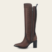 Bota casual en piel genuina para dama Botas y Botines 