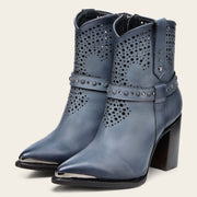 Botín en piel genuina para dama Botas y Botines 