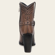 Botín en piel genuina para dama Botas y Botines 