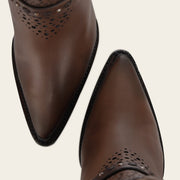 Botín en piel genuina para dama Botas y Botines 