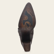 Botín en piel genuina para dama Botas y Botines 