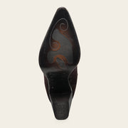 Bota tradicional en piel genuina para dama Botas y Botines 